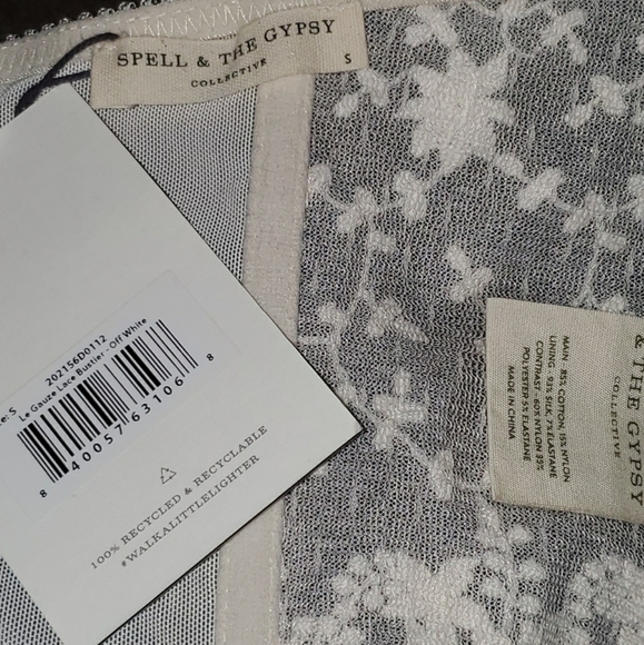 Spell Designs: Le Gauze Bustier & Skirt Set Size S - Picture 11 of 13